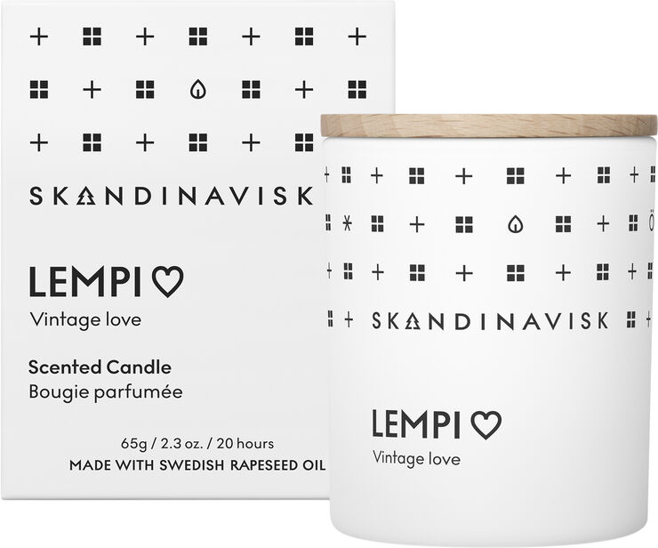 Skandinavisk LEMPI Scented Candle w Lid 65g