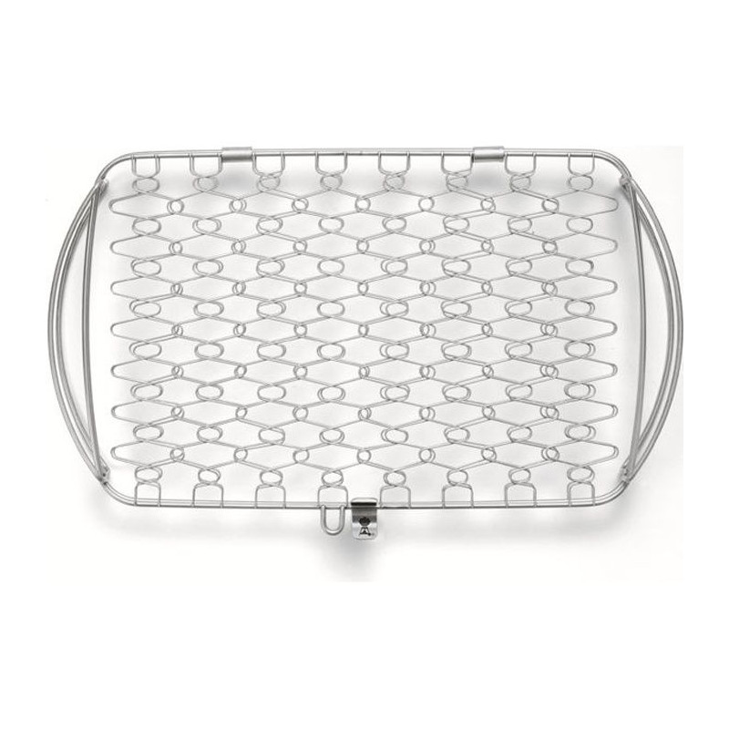 Panier à poissons weber - acier inoxydable - 2 tailles au choix