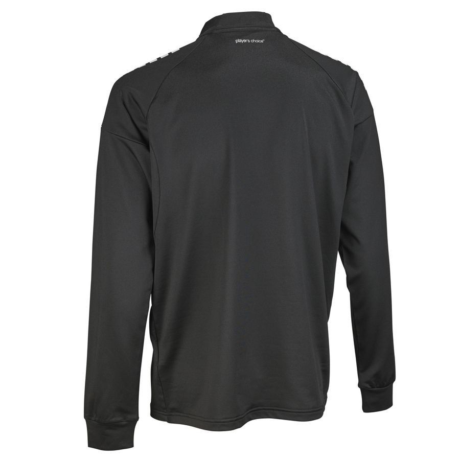 Select Maillot d'Entraînement 1/2 Zip Espagne V25 - Noir/Blanc Enfant