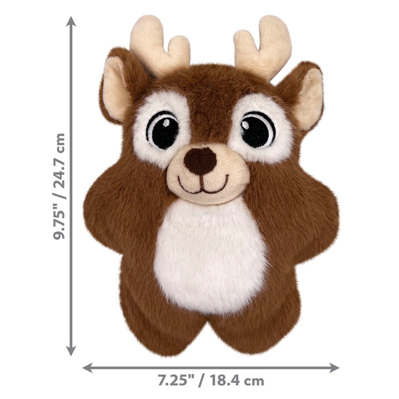 KONG - Holiday Snuzzles Reindeer Md 25x18 cm