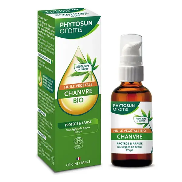 Óleo Essencial de Cânhamo Orgânico Phytosun Arôms 100% Puro e Natural 5ml