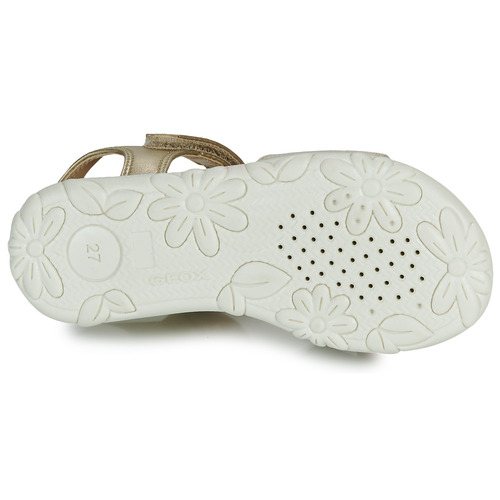 Geox - J SANDAL HAITI GIRL - Beige / Doré