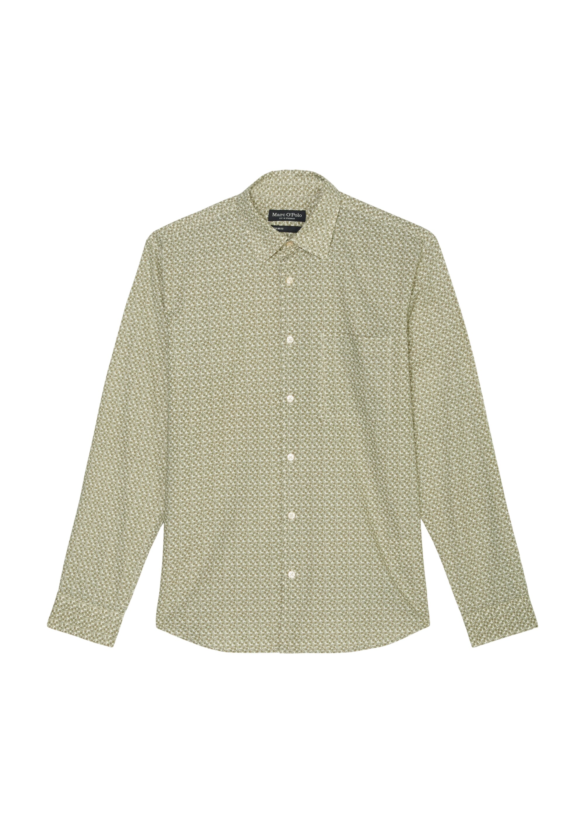 Hemd regular mit Allover-Print