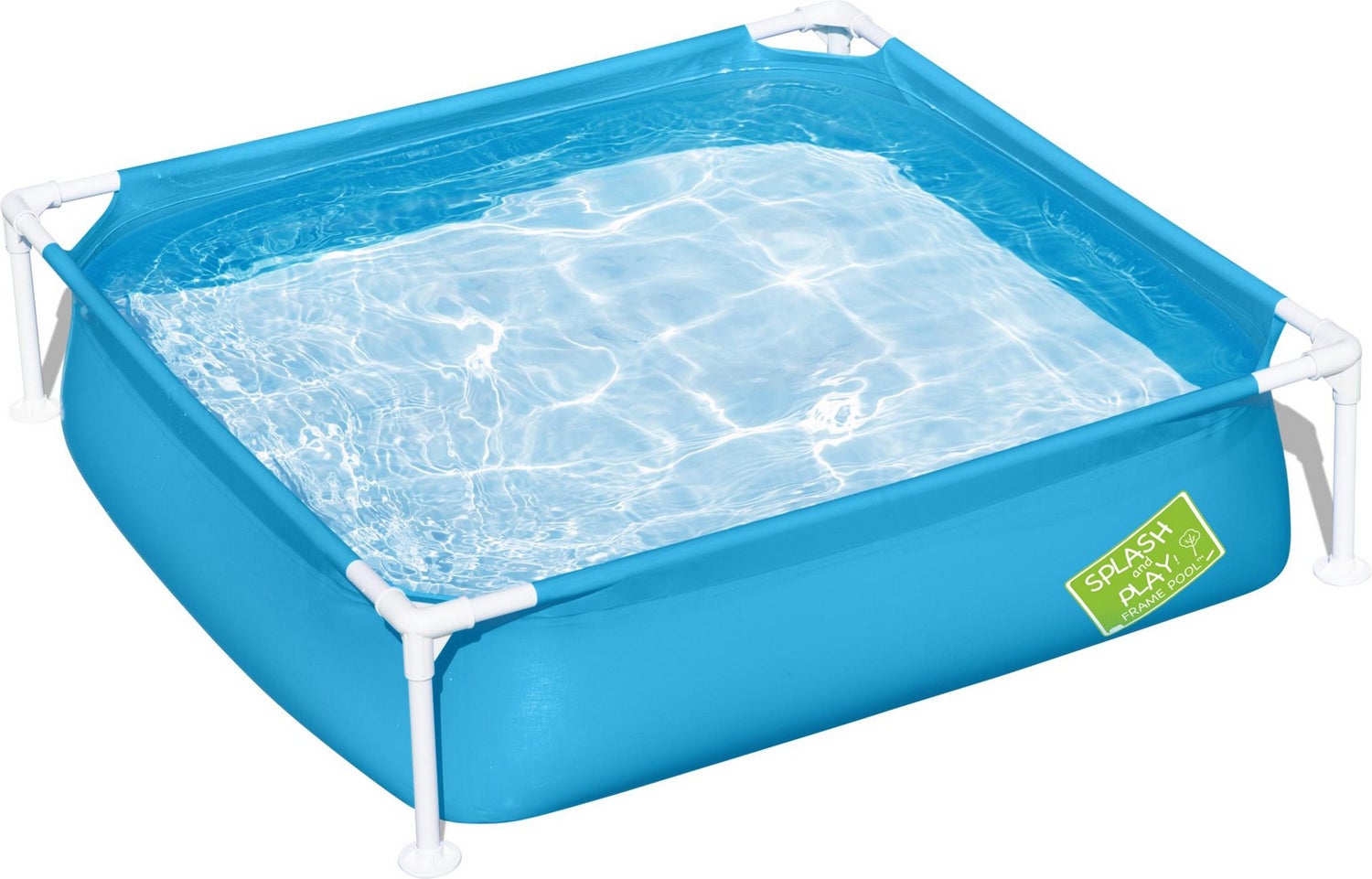 Bestway kinderzwembad My First Frame Pool 122 x 122 x 30,5 cm