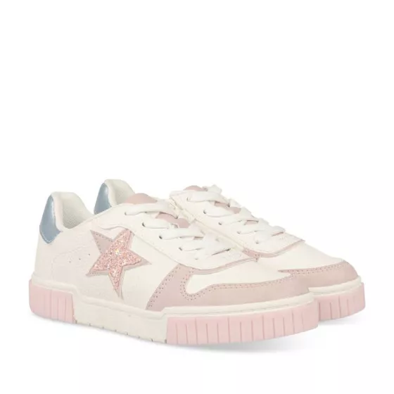 Baskets BLANC LOVELY SKULL
