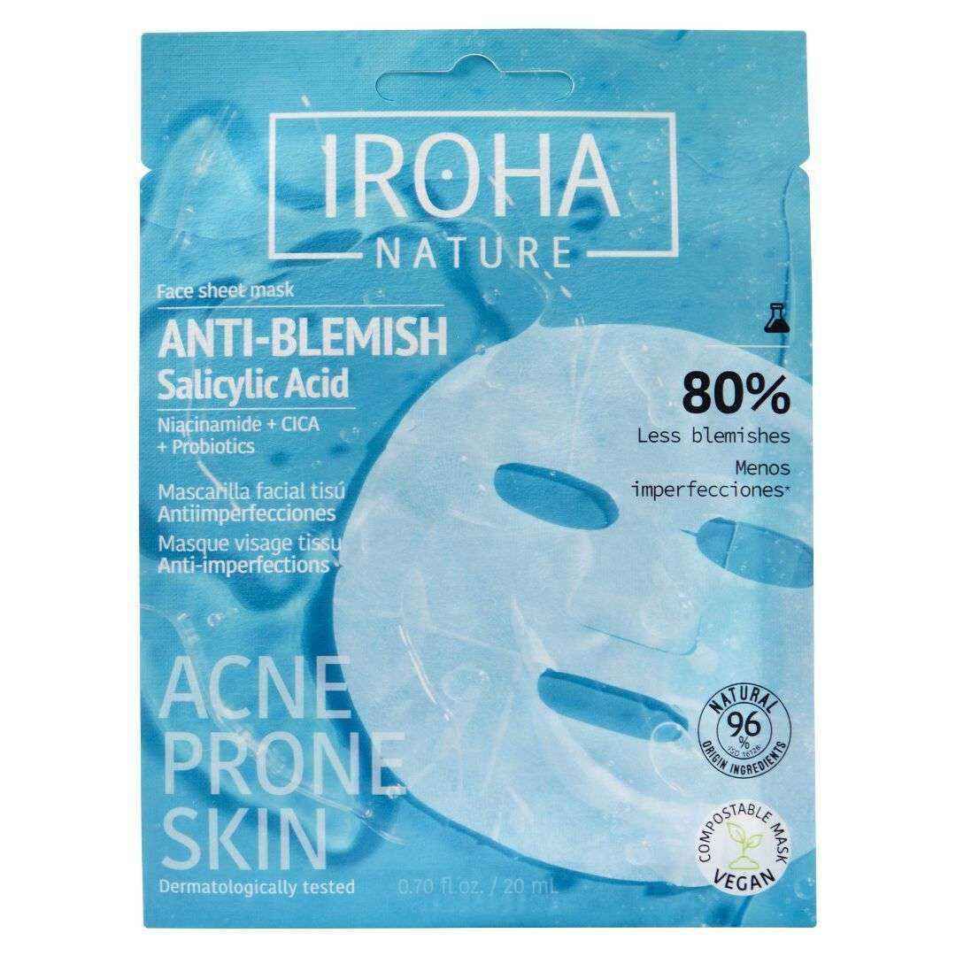 IROHA  Máscara Ácido Salicilico - 1un