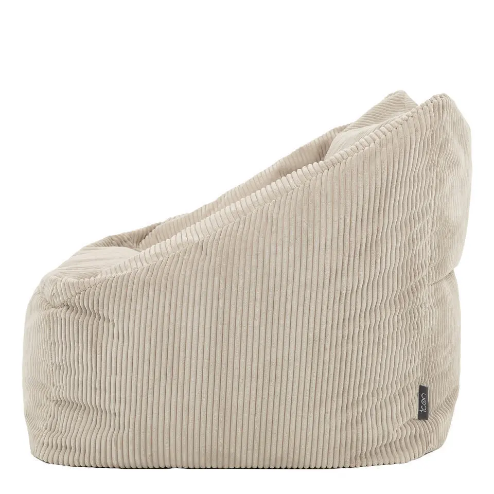 icon Zitzack Natalia - Corduroy Zitzakfauteuil - Beige