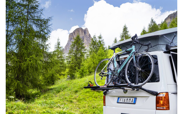 Fiamma Heck Fahrradträger Carry-Bike VW T5 / T6 Pro für 4 Fahrräder, E-Bike geeignet