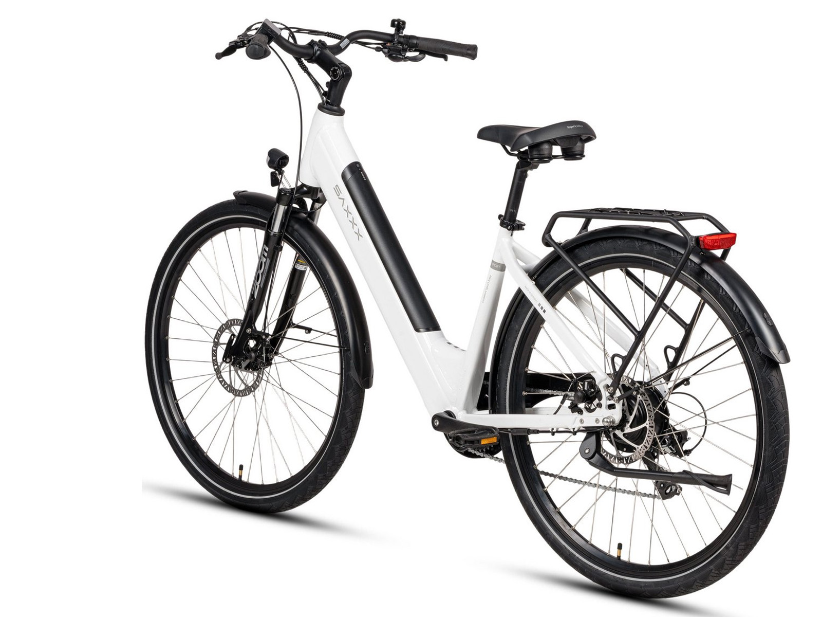 SAXXX Comfort Sport Easy 7 sp 13Ah dames ebike - White