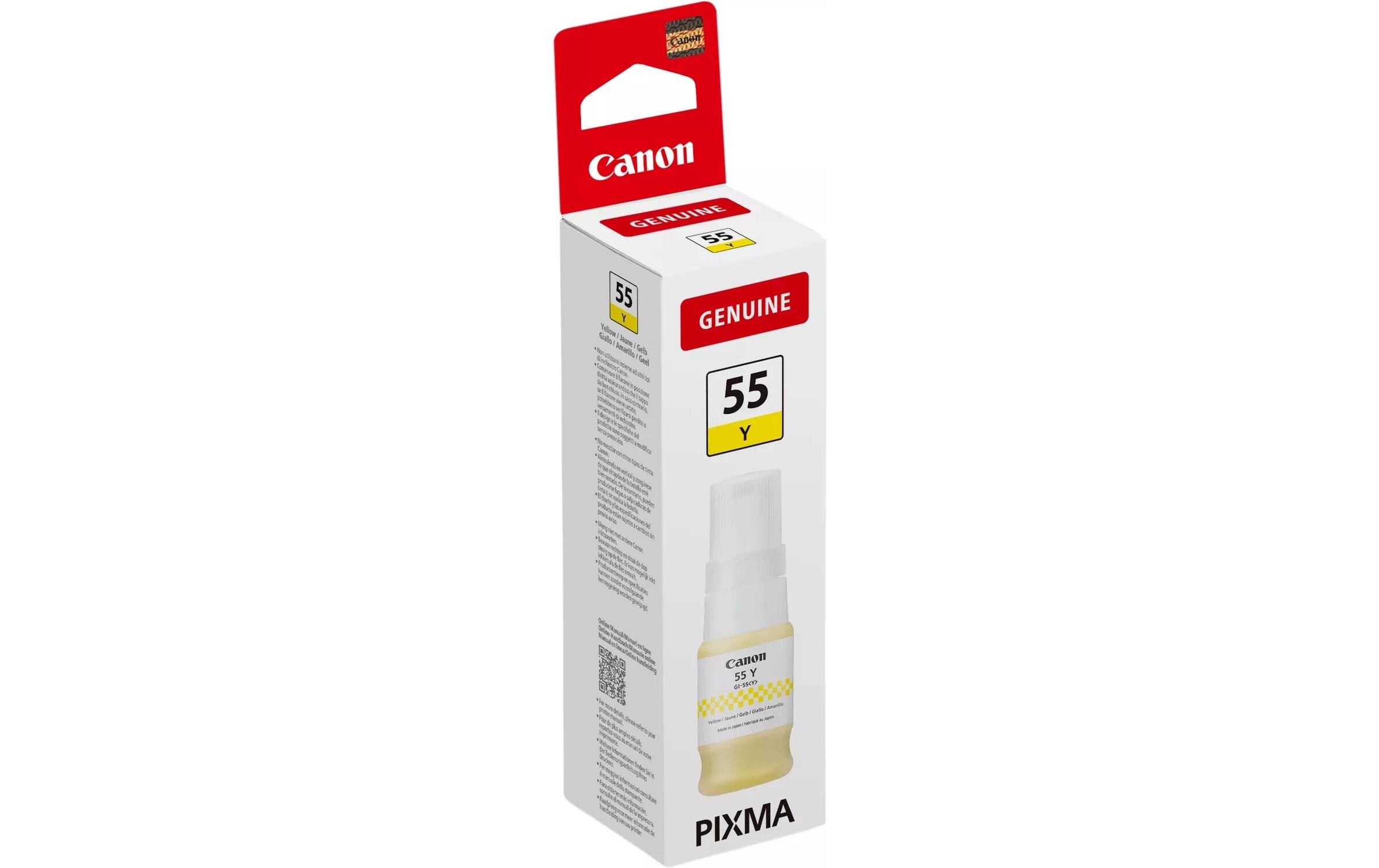 Tinte GI-55Y YellowDruckerpatrone, Gelb
