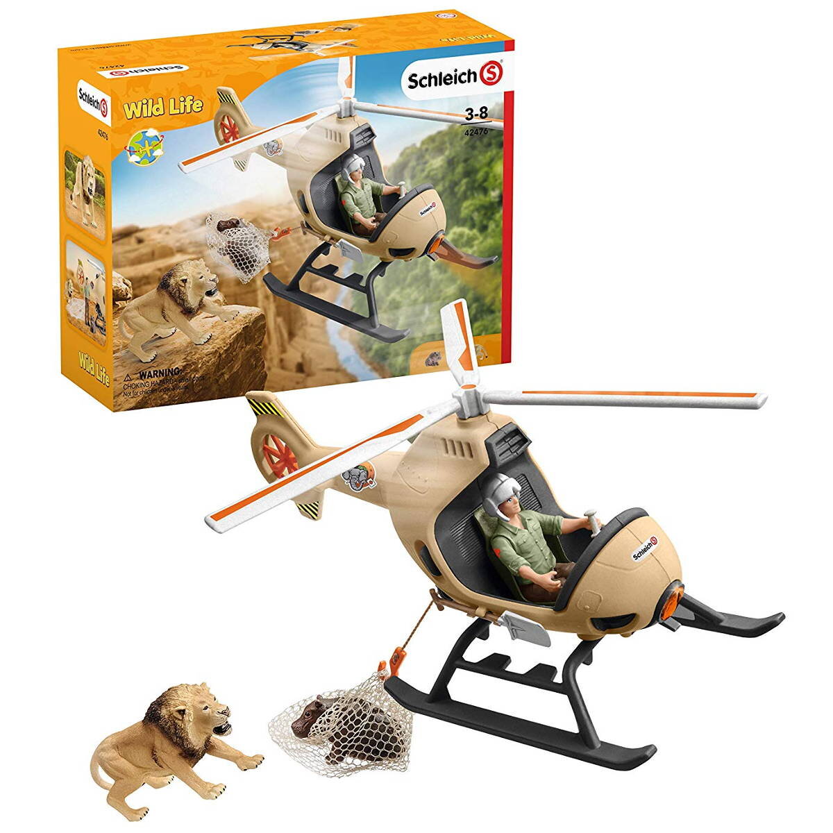 Schleich Schleich Wild Life Helikopter Tierrettung