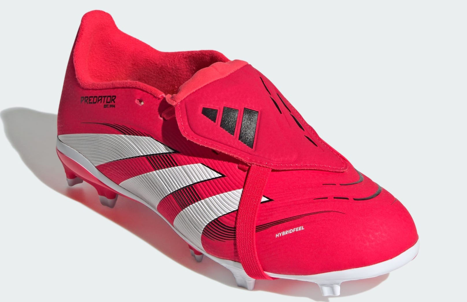 Predator League FT FG Junior Lucid Red/Cloud White/Core Black