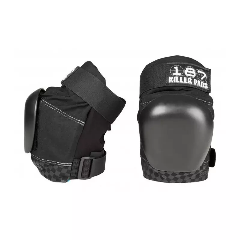 Genouillère 187 Pro Derby Knee Black/Black