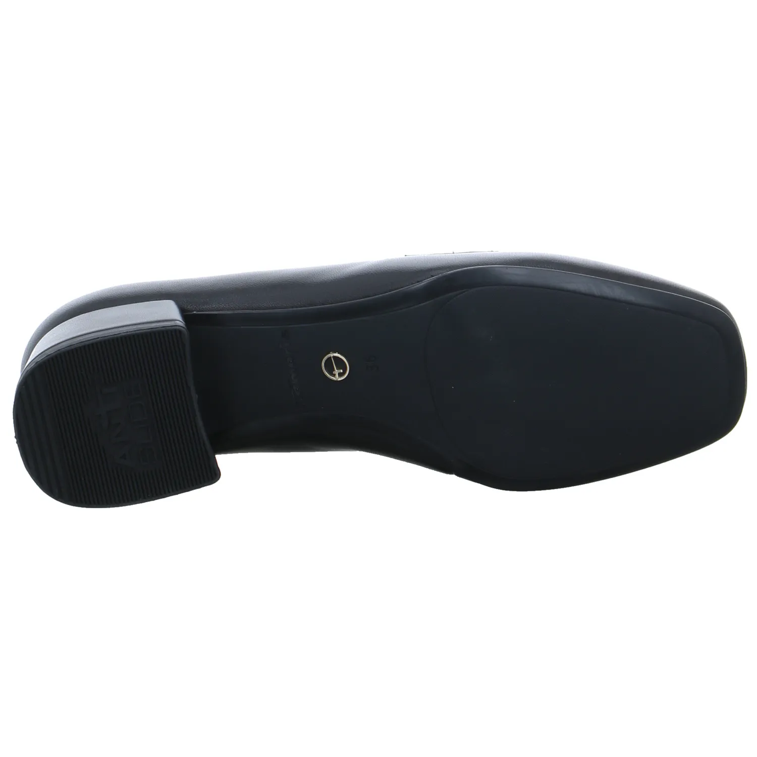 TAMARIS Slipper Schwarz Leder