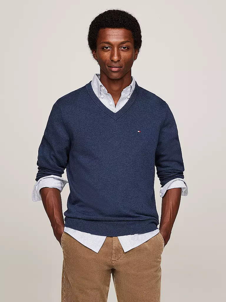 TOMMY HILFIGER Pullover blau