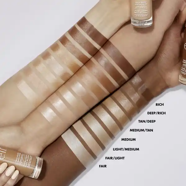 Halo Glow Liquid Filter Foundation, 3 Light / Medium Cool, 31,5 ml
