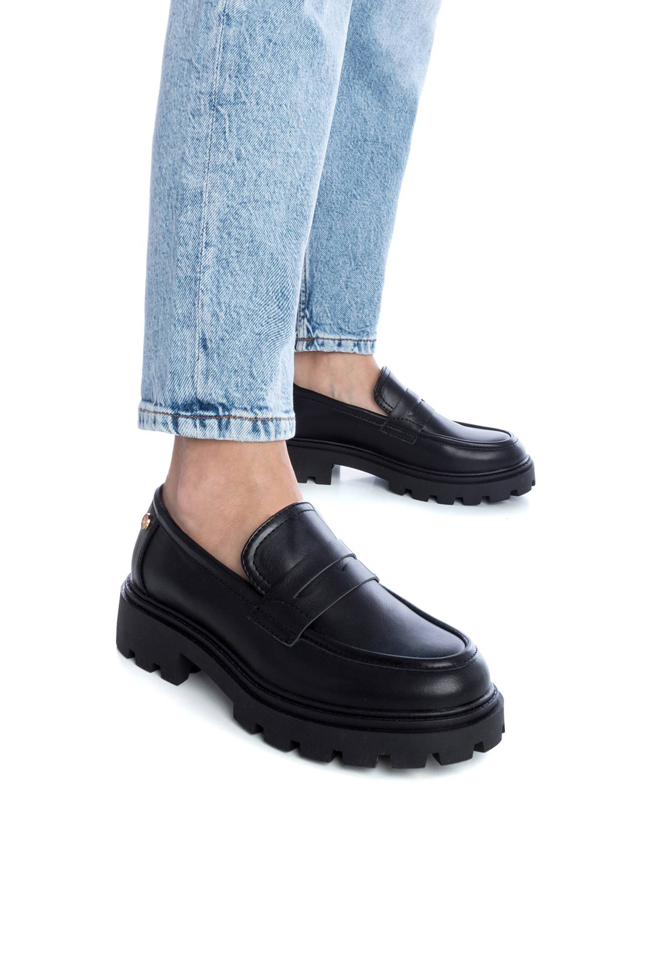 mocassins femininos negros