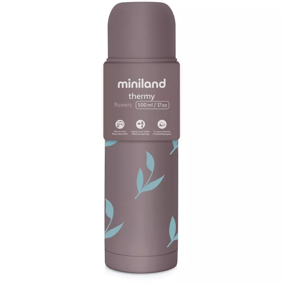miniland Thermosflasche thermy flowers 500ml
