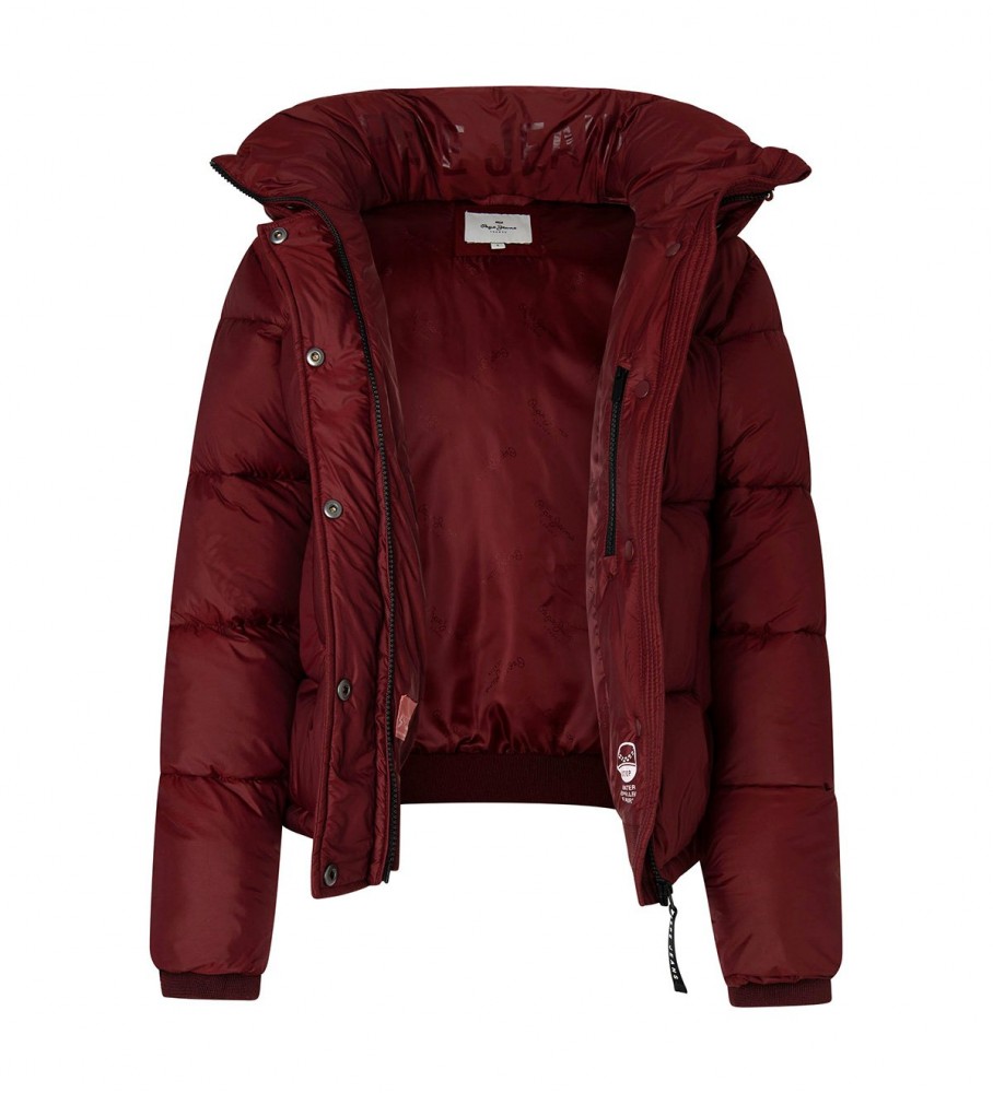 Jaqueta Pepe Jeans Morgan, cor bordô