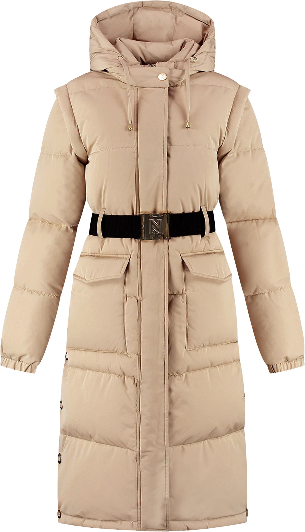 Erda Long Puffer Dame 2549/Hummus