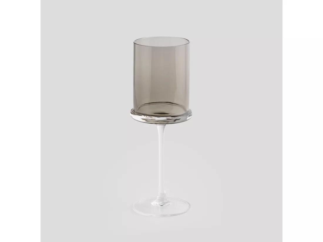 Verre À Vin Sintra Gris Moyen 21.8 x 7.5