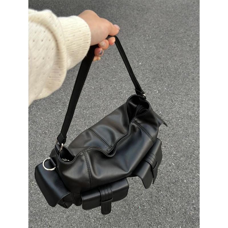 Indenis - Kunstleren Crossbody Tas met Ritssluiting