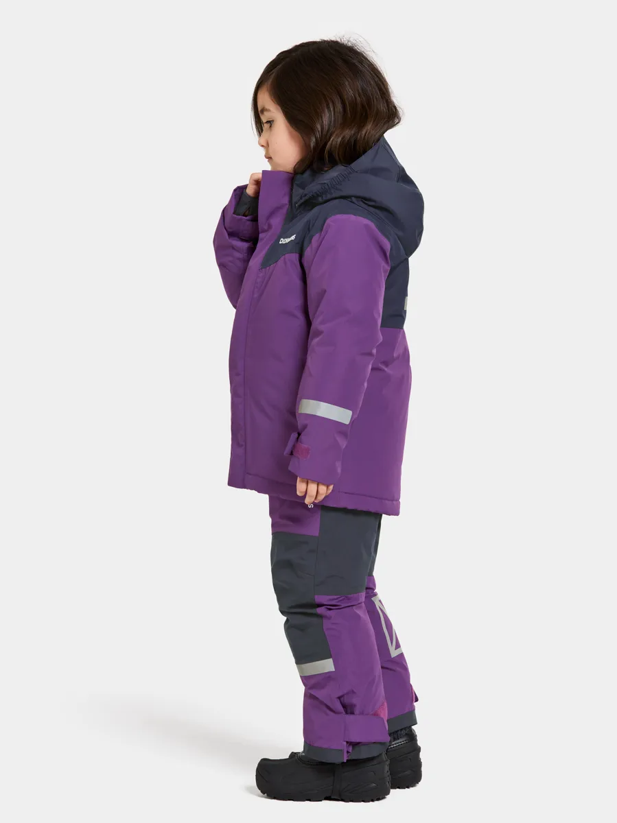 Didriksons Skare Kids Set Royal Purple
