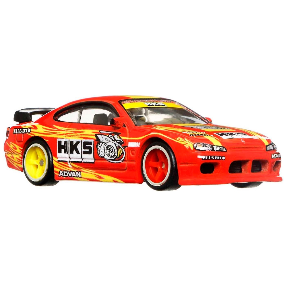 Hot Wheels Premium Team Transport Nissan Silvia und Aero Lift Fahrzeug