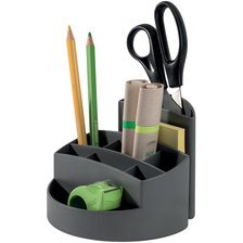 Multipot à crayons RONDO KARMA, 9 compartiments