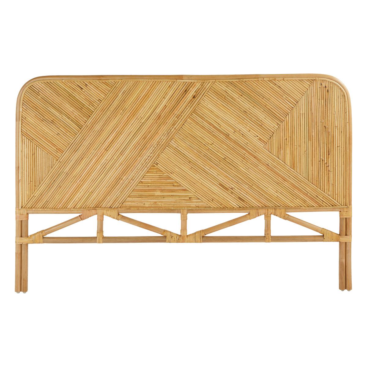 TETE DE LIT TANAE ROTIN BEIGE D.160X105CM