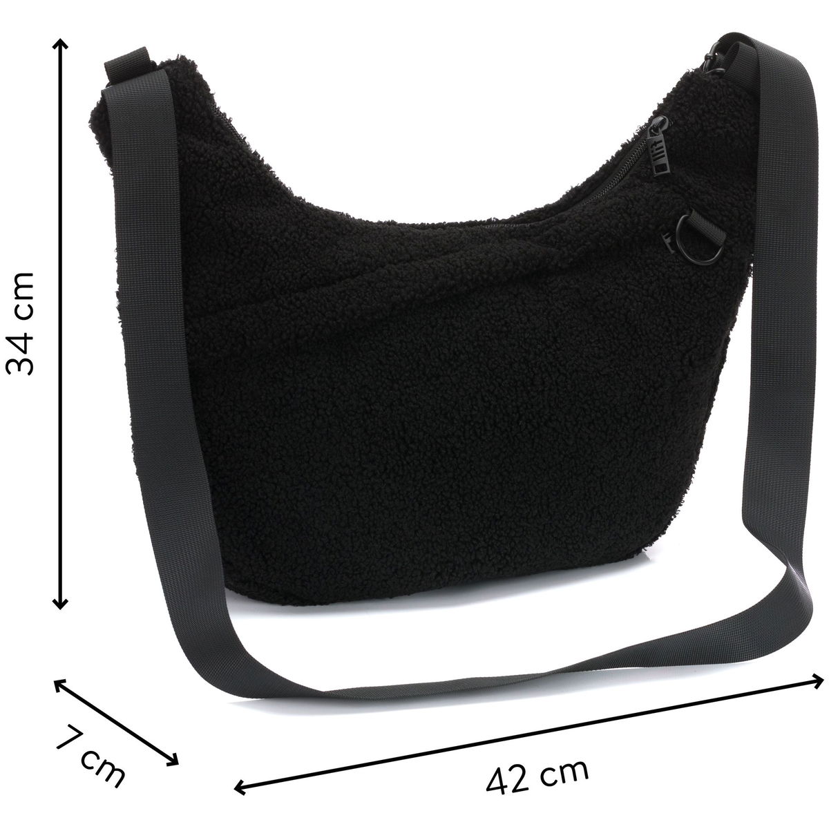 fillikidfillikid   Daybag Plüsch schwarz