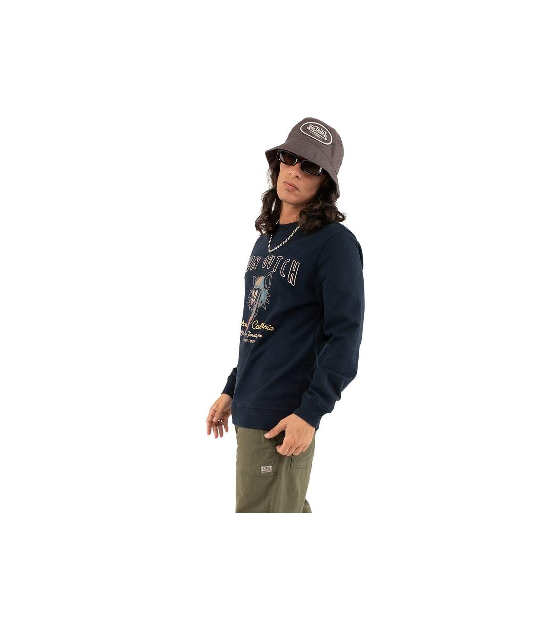 Sweat Col Rond homme en coton Kitt