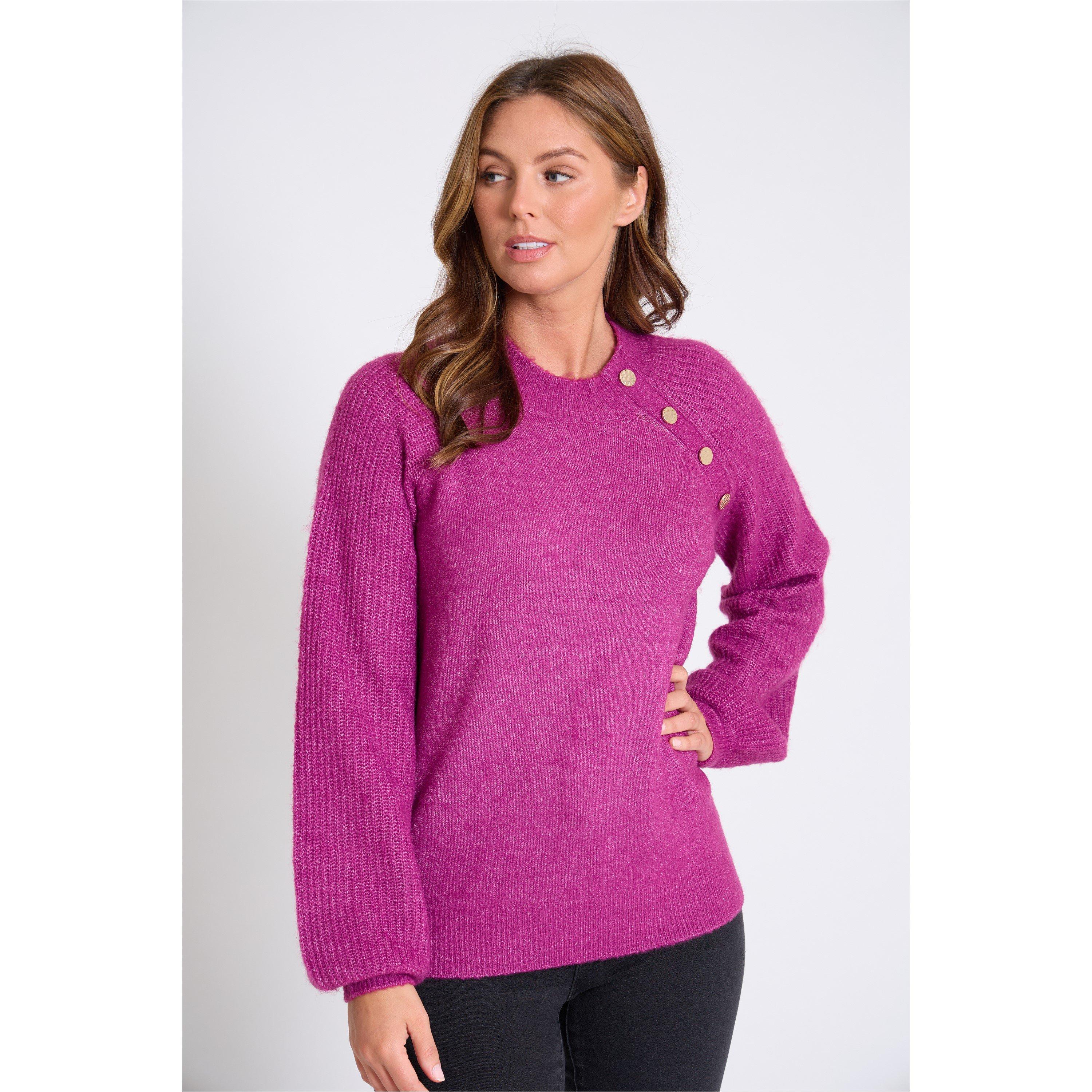 Be You Buttoned Jumper