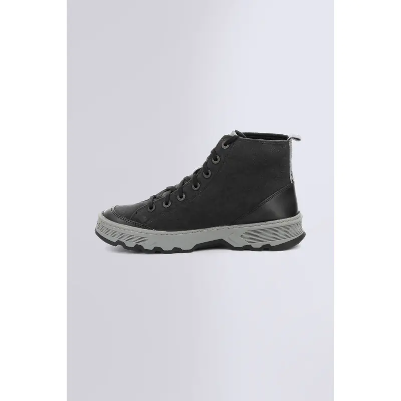 KICK WAY NOIR SNEAKERS HAUTES Textile Homme