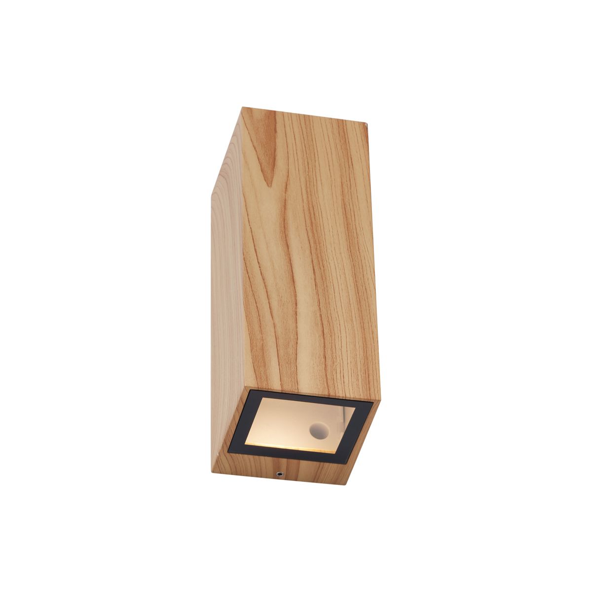 Scandinavische wandlamp hout 2-lichts GU10 70mm IP54 - Baleno