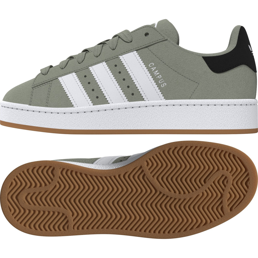 Køb adidas Originals Silver Green/Ftwr White/Gum 2 Campus 00S J Sneakers
