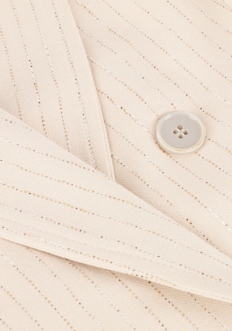 gebroken wit aaiko blazer mae stripe vis 526