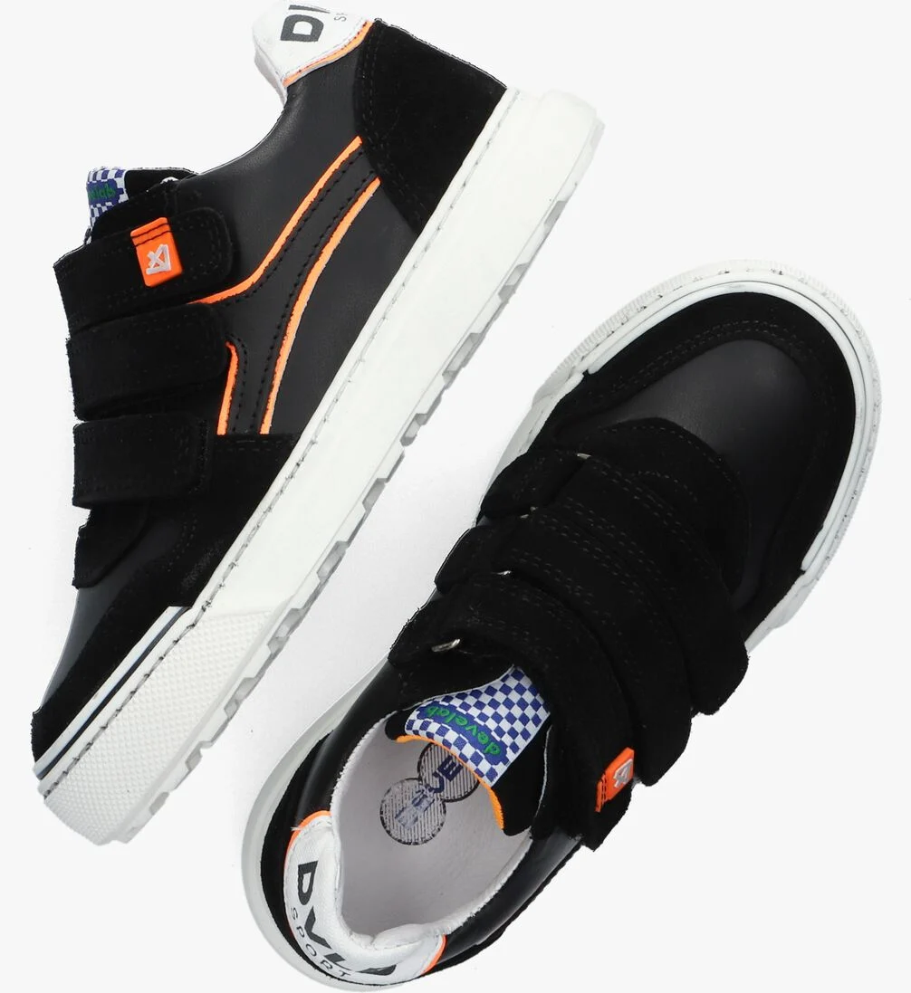 DEVELAB zwarte develab lage sneakers 45625
