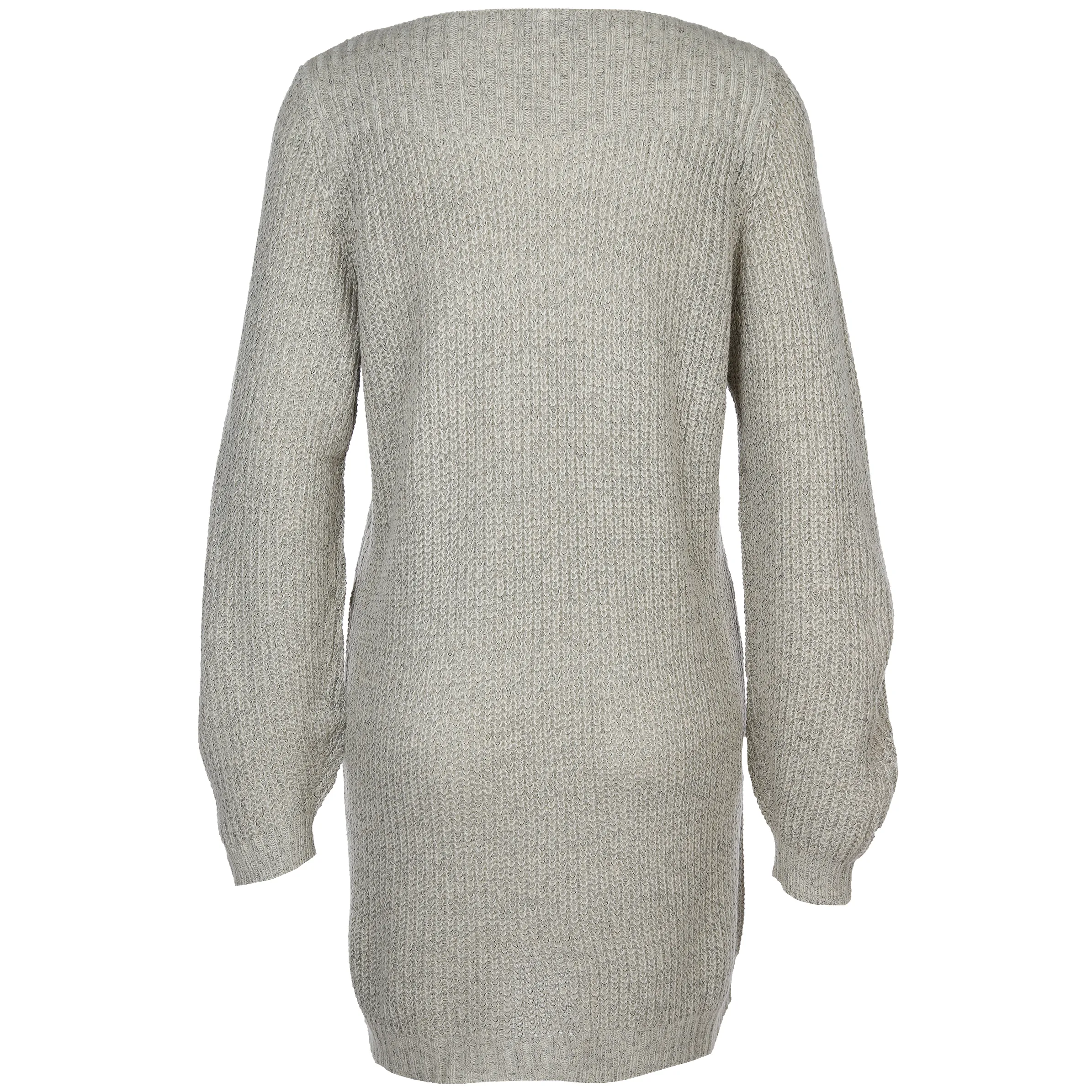 Damen Longstrickpullover