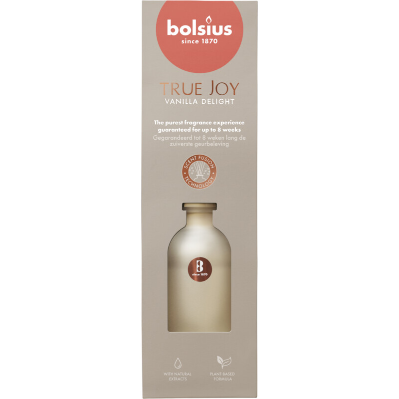 Bolsius True joy geurstokjes vanilla delight
