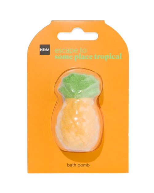 bombe de bain île ananas 80g