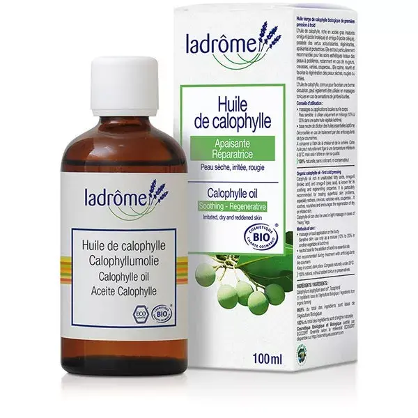 Óleo Vegetal Orgânico Ladrome Calophyllum 100ml