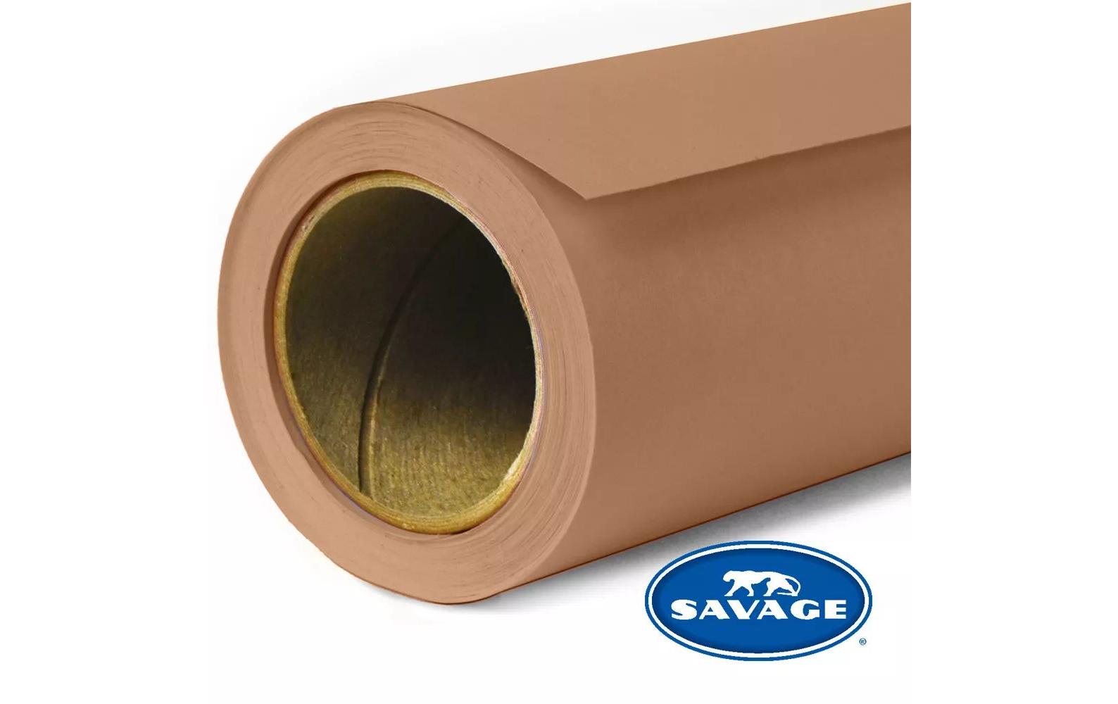 Hintergrund Papier 2.72 x 11m Mocca<br>Das Hintergrundpapier von Savage