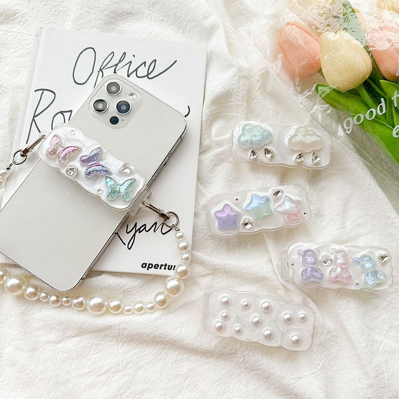 likamika - Strass Telefoon Lanyard Clip