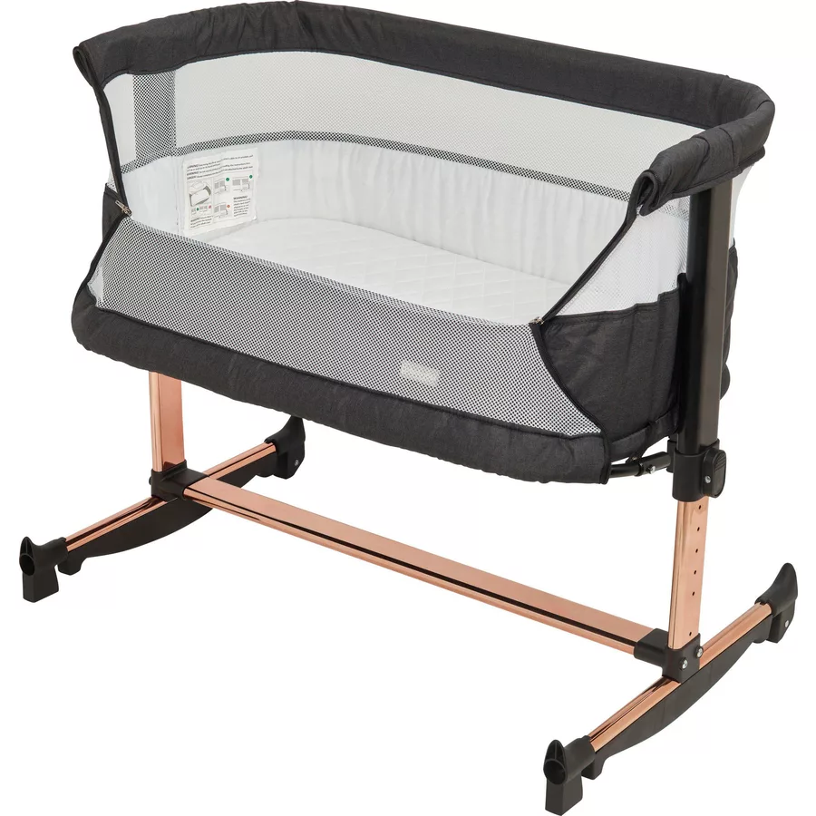 babyGO Beistellbett Vivaldi BlackGold