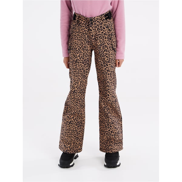 Pantalon de ski PROTEST PRTCLASSY 23 JR SOFTSHELL SNOWPANTS FUDGE CAMEL