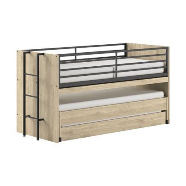 Vipack Sam Halfhoogslaper - Eiken
