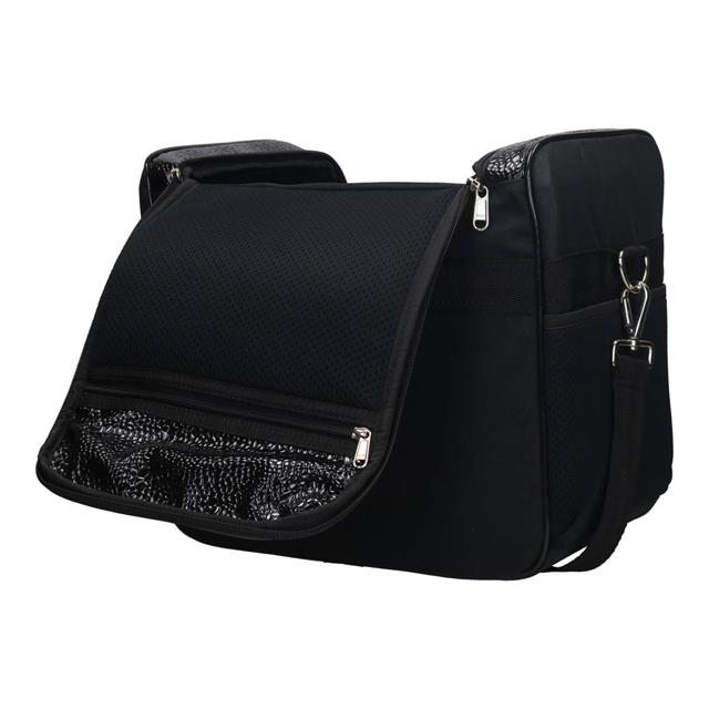 Poetstas HORSEGEAR HGCroco Patent Zwart