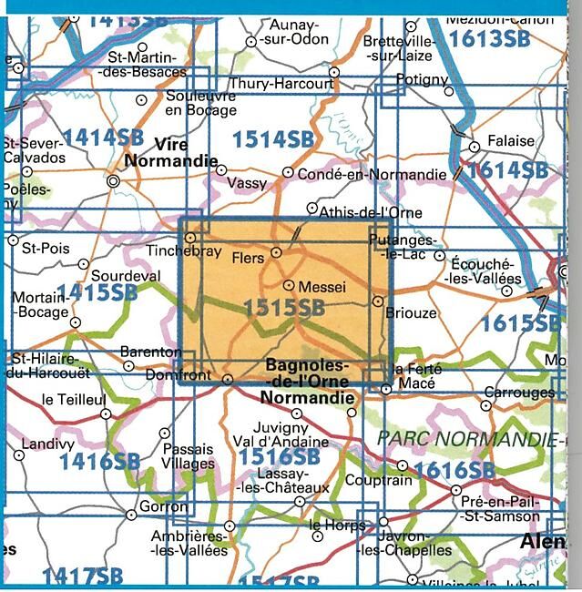 IGN - 1515 SB FLERS BRIOUZE 1 25 000