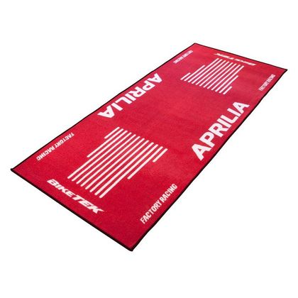 Tapis environnemental Bike It APRILIA Universel - Rouge